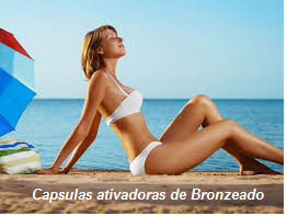 Cápsulas Ativadoras de Bronzeado - betacaroteno + urucum e associações - 30 cps